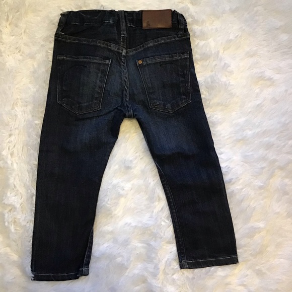 H&M &Narrow Slim Leg Regular Waist Jeans 1.5-2 Years - Picture 2 of 3